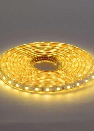 Світлодіодна стрічка volga 220-240v 3000к ip65