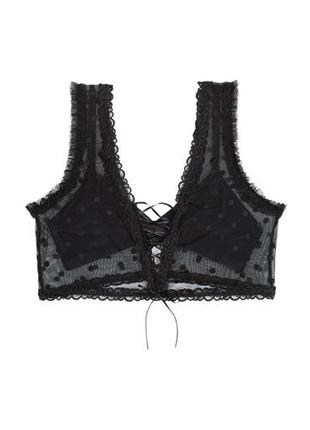 Мегаэффектный кружевной браллет intimissimi в размере 80с,80d,85b с эффектным кружевом !!4 фото