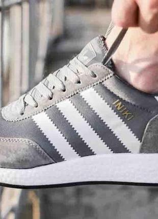 Adidas iniki grey1 фото