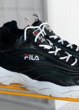 Fila ray black white