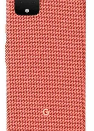 Протиударний чохол soft knit fabric case ga01282 для google pixel 4 could be coral