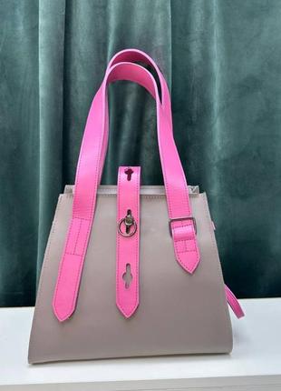 Сумка из натуральной кожи женская