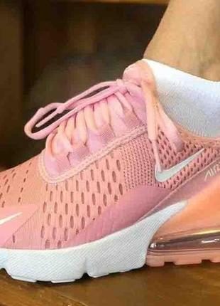 Nike air max 270 pink white