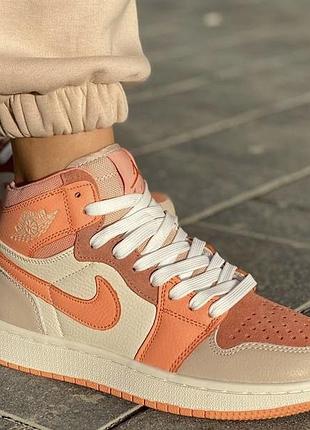 Jordan 1 retro rose orange 36