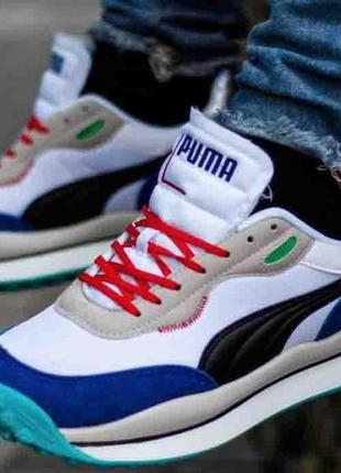 Puma style rider ride on trainers