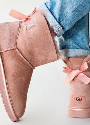 Ugg mini bailey bow dusk