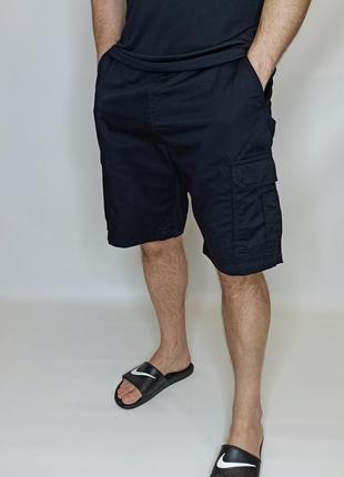 Шорты карго мужские чёрные man размер - 34