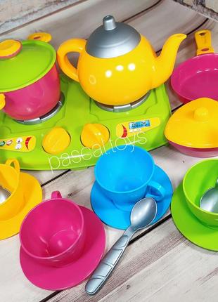 Детский игрушечный набор посуды "кухня" 2