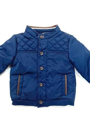 Синая куртка  для мальчика mayoral 86 см