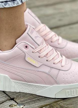 Puma cali pink fur