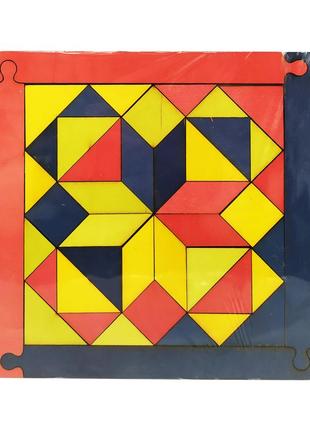 Детская мозаика "геометрика" 172401 деревянная