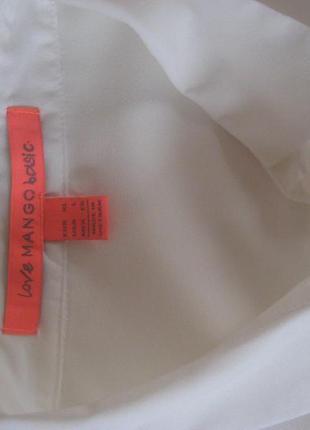 Mango базовая блуза рубашечного свободного кроя2 фото