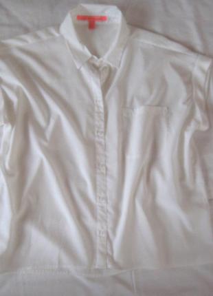Mango базовая блуза рубашечного свободного кроя3 фото