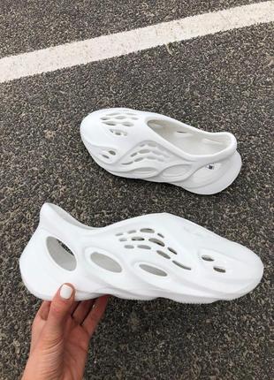 Adidas yeezy foam runner white2 фото