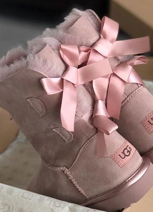 Ugg bailey bow ii boot pink crystal