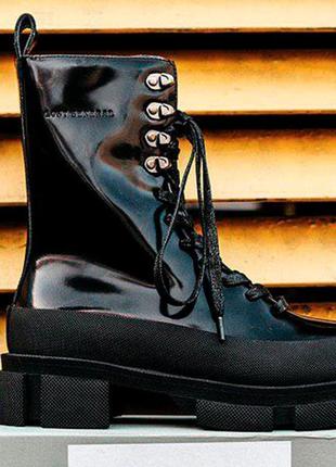 Both gao high boots "black"