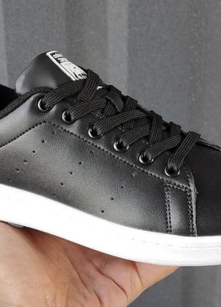 Adidas stan smith black white