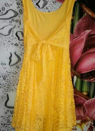 Красивoе брендовое кружевное яркое платье sisley2 фото