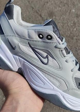 Nike m2k tekno grey white black 36