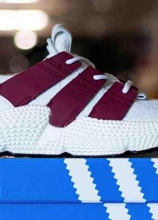 Adidas prophere white bordo1 фото