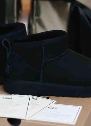 Женские розовые угги ugg mini bailey button pink