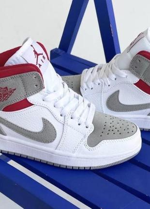 Jordan retro 1 high gs light smoke grey 41