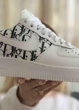 Nike air force 1 x dior white