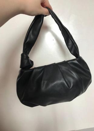 Жіноча чорна сумка, клатч, шопер, крос боді, сумочка2 фото