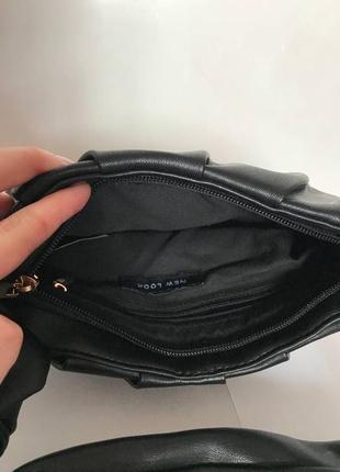 Жіноча чорна сумка, клатч, шопер, крос боді, сумочка4 фото