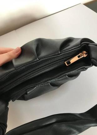 Жіноча чорна сумка, клатч, шопер, крос боді, сумочка3 фото