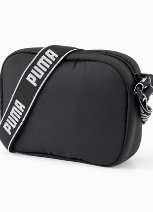 Сумка органайзер puma core base cross body bag 079468 01 (черный, спортивный, тканевый, полиэстер, бренд пума)2 фото