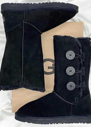 Ugg bailey button triplet ii black 38