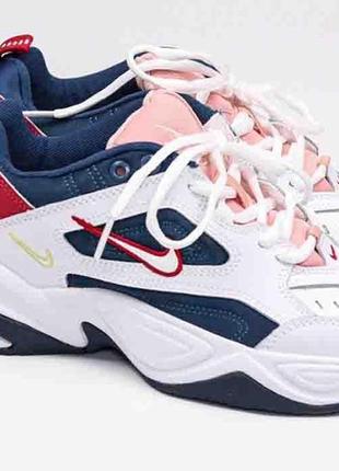 Nike m2k tekno - blue force multicolor white blue pink yellow red black