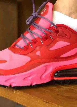 Nike 270 react red pink