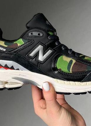 Nb new balance 2002r bape black camo green