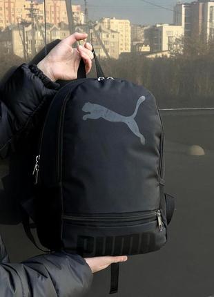 Рюкзак черный (большое лого) puma3 фото