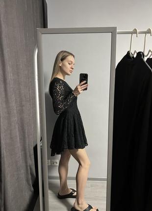 H&amp;m черное идеальное платье4 фото