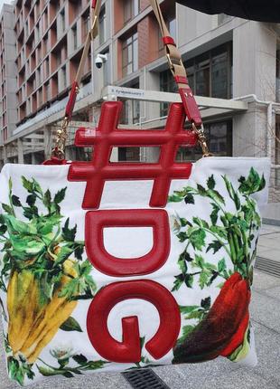 Сумка dolce & gabbana instabag з хештегом