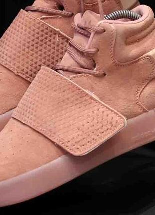 Adidas tubular invader pink