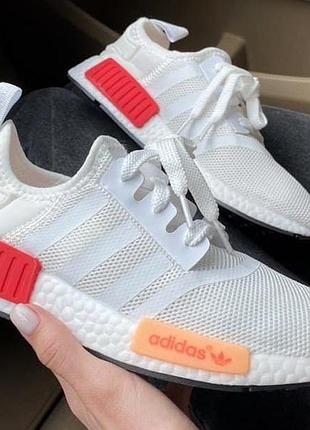 Adidas nmd r1 grey red 38