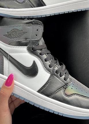 Jordan 1 mid patent chameleon 36