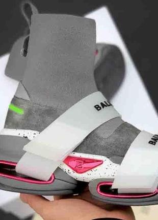 Balmain bold sock sneaker grey 38