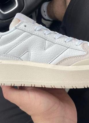 New balance ct302 white cream 36