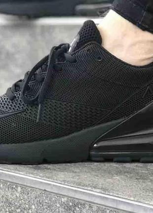 Nike air max 270 flyknit black