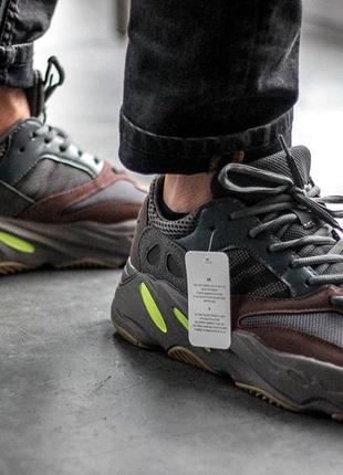 Замшеві темні кросівки адідас їзі буст 700 унісекс adidas coachella collaboration shoes clearance mauve 36