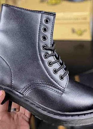 Dr. martens 1460 mono black (мех)