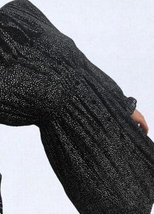 Короткое платье zara с белым и черным бархатом.8 фото