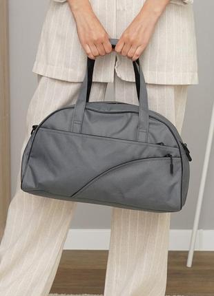 Спортивная черная сумка небольшая текстильная сумка tiger повседневная сумка унисекс дорожная7 фото