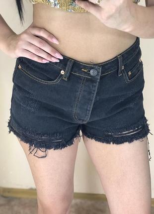 Джинсові шорти рвані 6