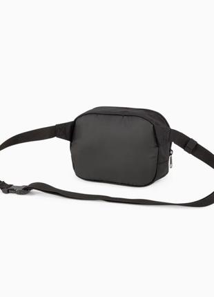 Сумка на пояс puma phase waist bag 076908 01 (черный, спортивная, тканевая, полиэстер, логотип пума)2 фото